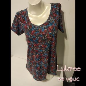 Lularoe floral paisley top